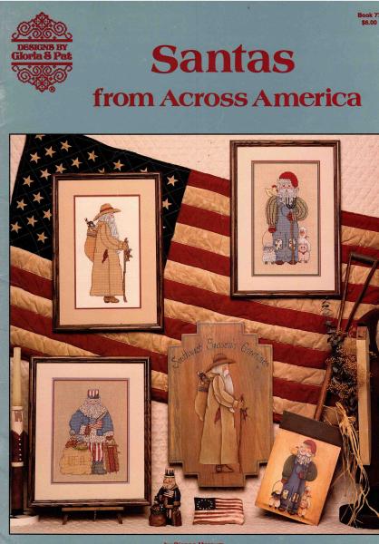 Santas from Acoss America von Dianna Marcum - Gloria & Pat 77