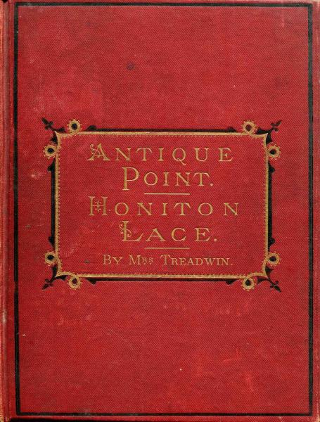 Amtique Point . Honiton Lace von Mrs. Treadwin ( Antik )
