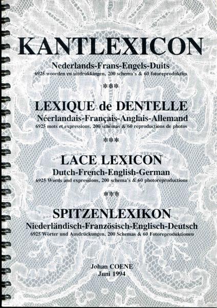 Kantlexicon - Spitzenlexicon von J. Coene (1994)