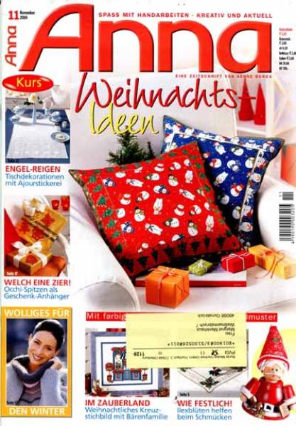 Anna 2004 November Kurs Weihnachtliche Ajourmotive