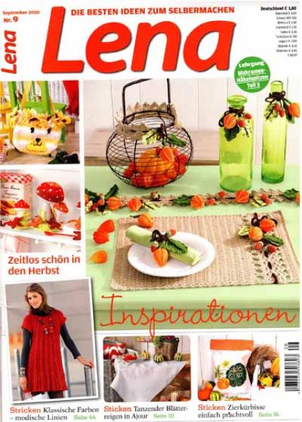 Lena 2010 September Lehrgang Makramee-Häkelspitzen Teil 3