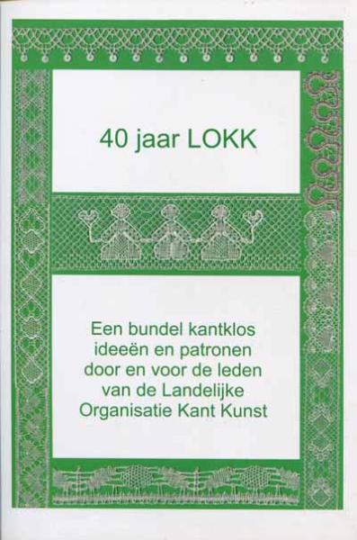 40 jaar LOKK - Mappe mit 40 Klöppelbriefen
