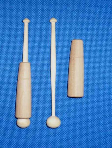 Pair tubebobbins 12,7 cm