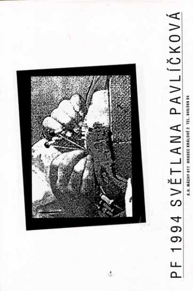 Kalender 1994 Svetlana Pavlícková