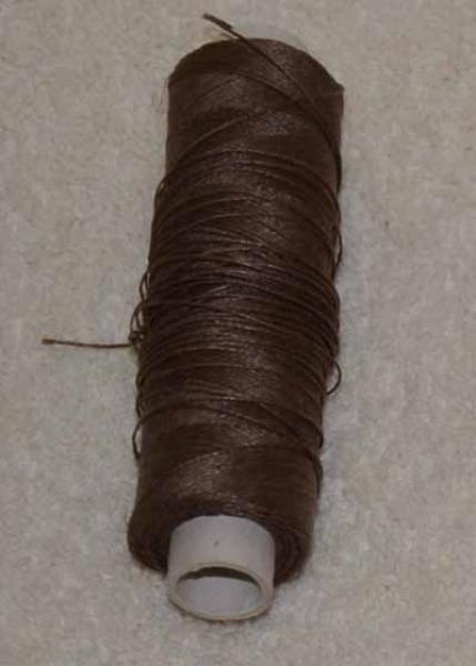 DDR "Jeansgarn" braun ca. 15 Gramm
