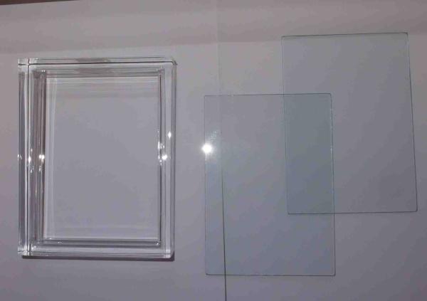 Rechteckiger Spitzenbehälter