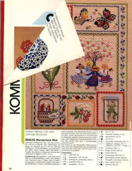 Anna 1983 Mai Lehrgang: Strickmuster mit Tradition
