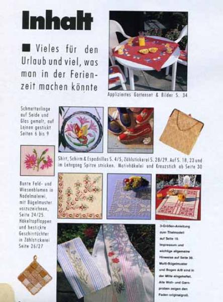 Anna 1989 Juni Kurs: Gestrickte Spitzen