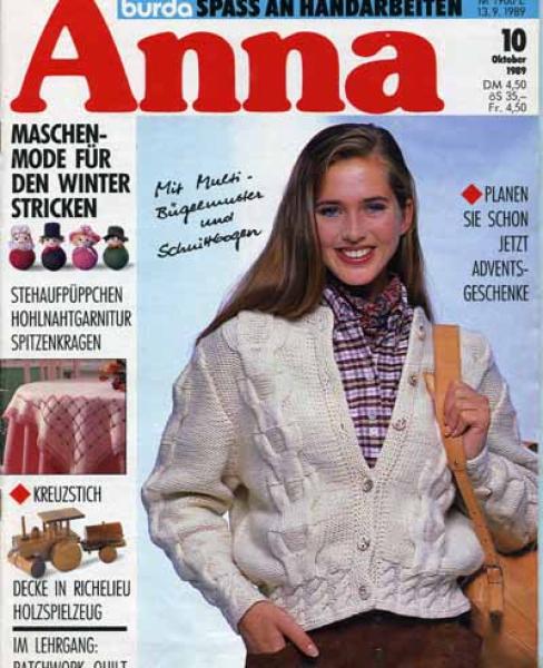Anna 1989 Oktober Kurs: Patchwork, Quilt