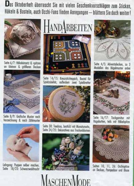 Anna 1993 Oktober Lehrgang: Puppenköpfe giessen