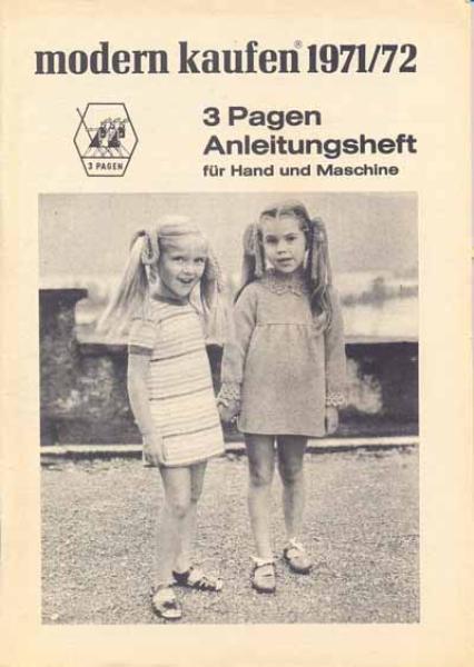 3 Pagen Anleitungsheft 1971/1972