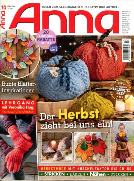 Anna 2019 Oktober  Lehrgang Handschuhe stricken