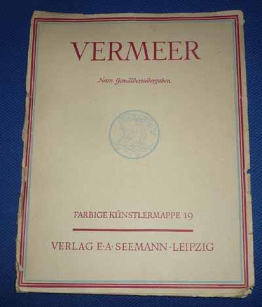 Vermeer Künstlermappe mit 9 Drucken