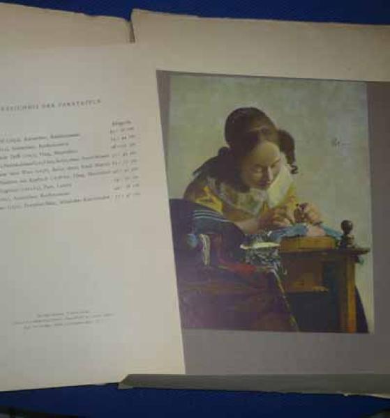 Vermeer Künstlermappe mit 9 Drucken
