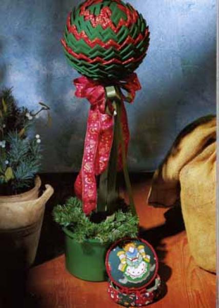 Weihnachtliche Patchwork-Art von Nicole und Monika Helbig