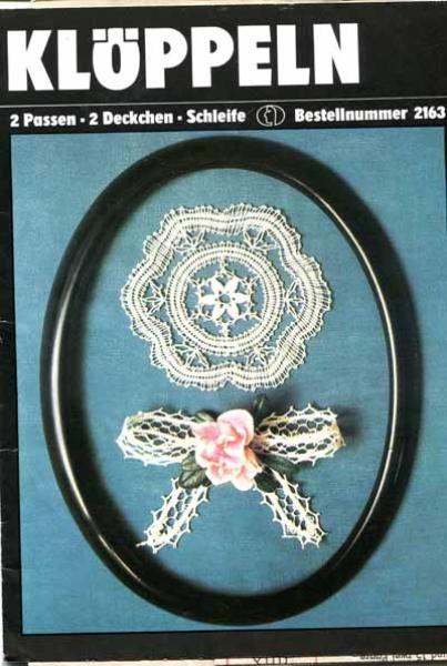Klöppeln 2163 - 2 Passen-2 Decken- Schleife (105)