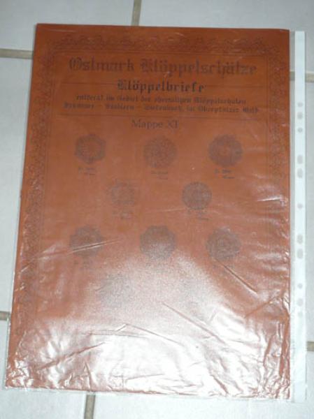 Mappe XI Ostmark Klöppelschätze