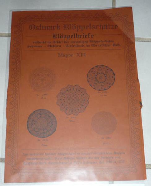 Mappe XIII Ostmark Klöppelschätze