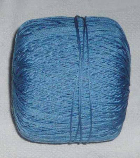 Häkelgarn blau unvollständig