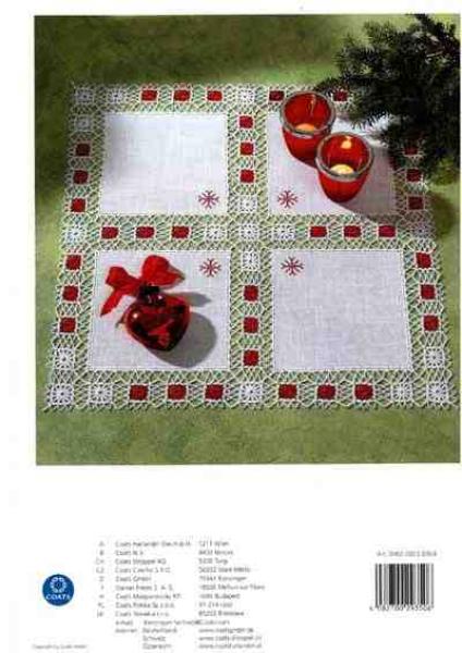 Weihnachtliches Häkelpatchwork  Coats Intermezzo Edition