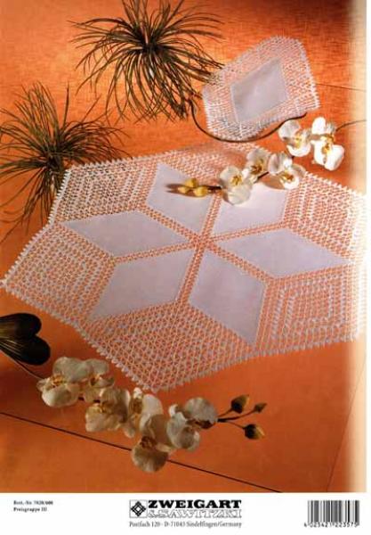 Zweigart  Häkel-Idee 7020 Rhombus
