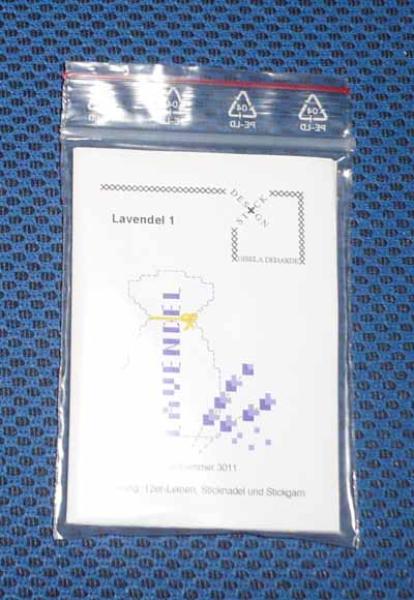 Stickpackung Gisela Deharde Lavendel 1