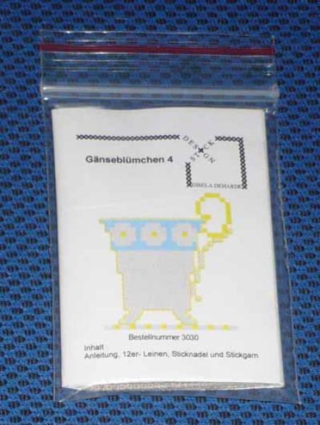 Stickpackung Gisela Deharde Gänseblümchen 4