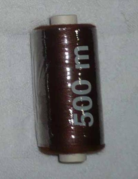 Syngarn Ne 40/2 500 Meter 100% Polyester braun
