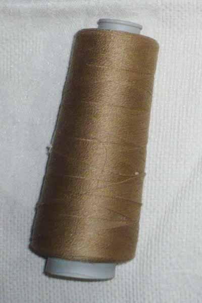 Baumwollgarn hellbraun ca. 51 Gramm