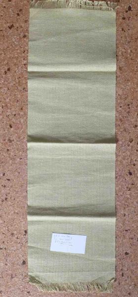 Leinenband lindgrün ca. 68,5 cm lang 20 cm breit 8 Fäden/cm