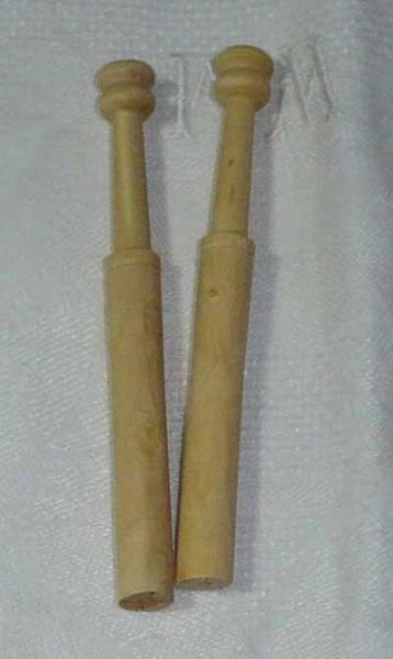 Paar spanische Klöppel 10 cm