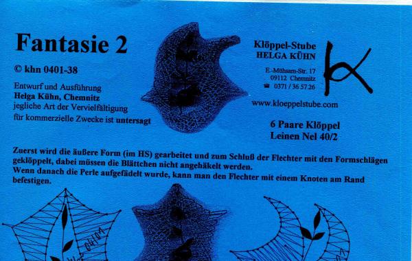 KB Fantasie 2  und für kleine Rahmen Helga Kühn