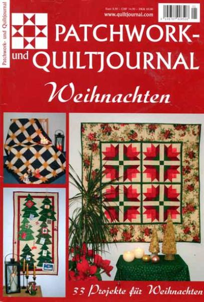 Patchwork- und Quiltjournal Weihnachten  Oktobern 2008
