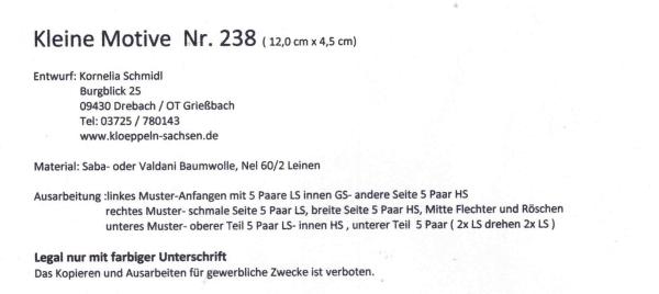 KB Kleine Motive Nr. 238 von Kornelia Schmidt