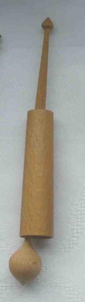 Hülsenklöppel "Weigel" ca 13,4 cm lang