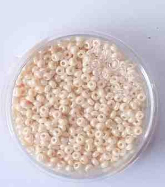 Rocailles 2,5 mm 13 gramm creme - Knorr pradell