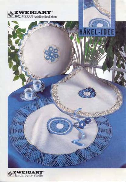 Anhäkeldeckchen Häkel-Idee Zweigart