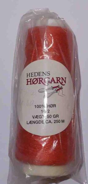 Hedens Leinengarn 16/2  Col 5 orange 50 Gramm