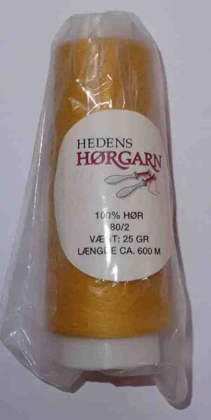 Hedens Leinengarn 80/2  Col 9 senfgelb 25 Gramm