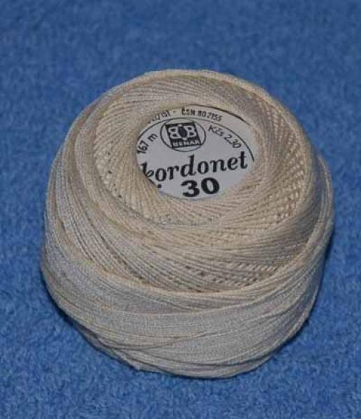 Benar Kordonet 30 Creme  20 tex x2x3   20 Gramm/167 m