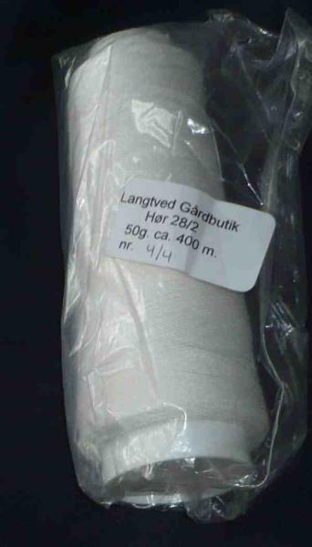 Dänischen Leinengarn 50 Gramm 28/2  4/4  ca 400 Meter