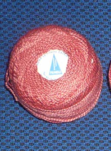 Perlgarn 8 altrosa 10 Gramm Primona
