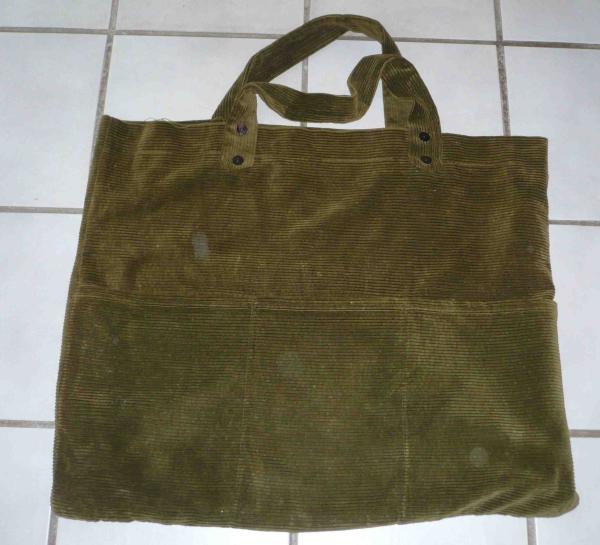 Dänisches Klöppelbrett mit Rolle - Oliv mit Tasche