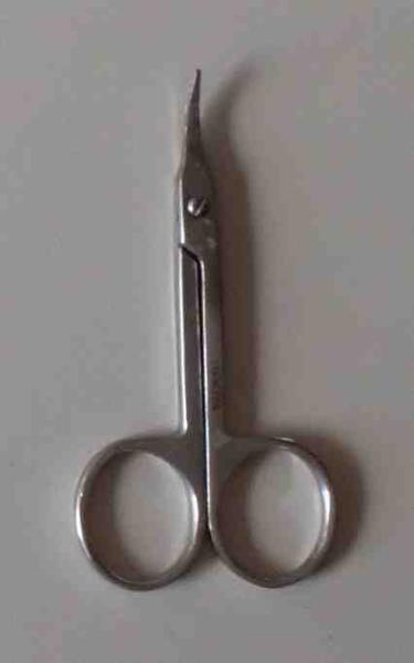 Schere Metall ca 9,8 cm lang