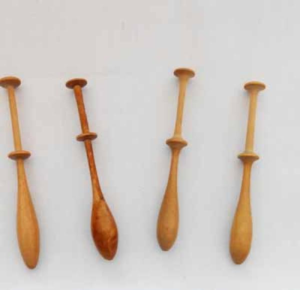 Dänische Klöppel ca 9,8-10,2 cm lang