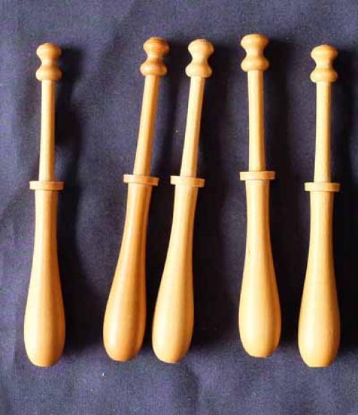 Set 5 Le Puy bobbin ca 10,7 cm