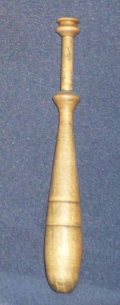 Klöppel ca 11,5 cm lang mit doppeltem Kopf