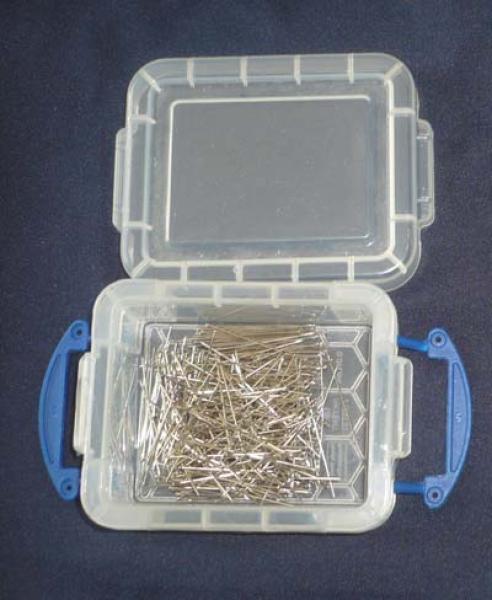 Stecknadeln 34x0,6 mm ca 35 Gramm