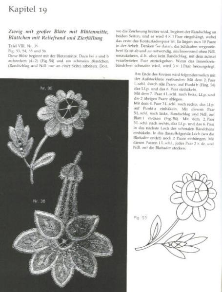 Honiton Lace Patterns by Elsie Luxton