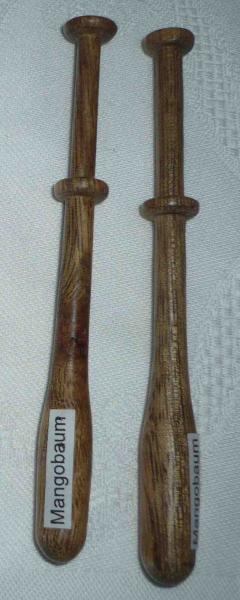 Paar Klöppel ca 9,6 cm Mangobaum